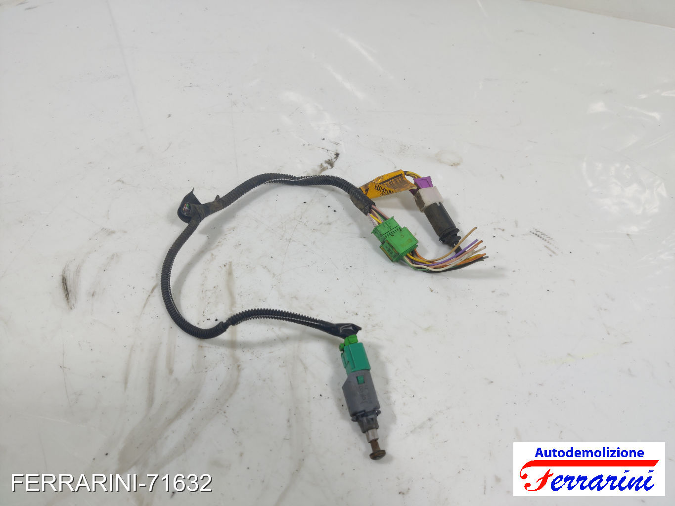 cablaggio pedale RENAULT KANGOO FC0/1 D 55 1.9 1997-2023 8200512801, DELPHI