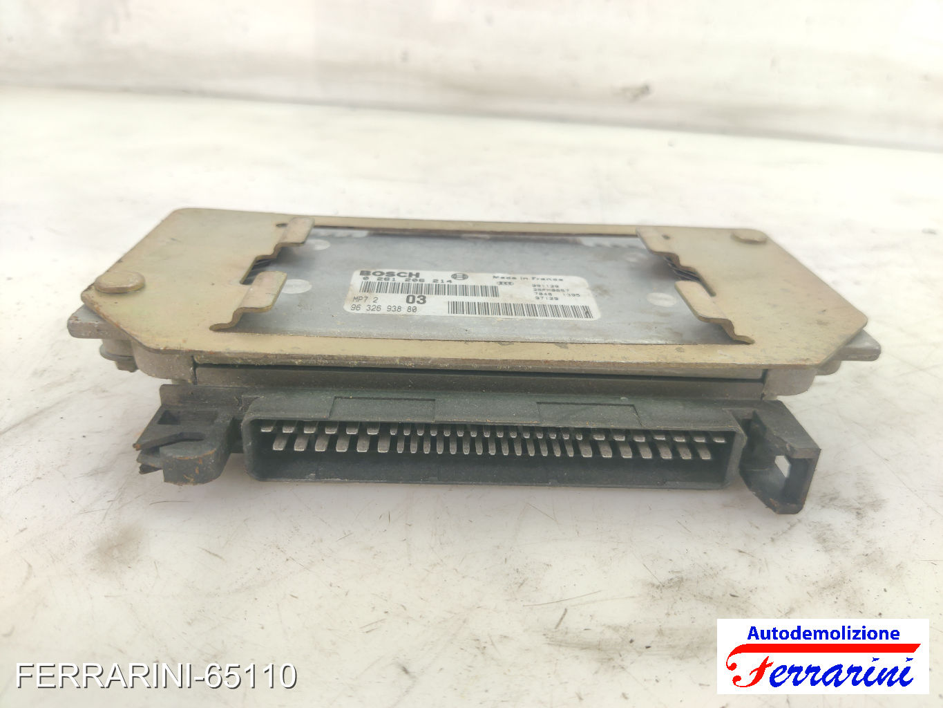 Centralina Motore CITROEN SAXO S0, S1 1.6 1996-2004 9632693880, 0261206214 6