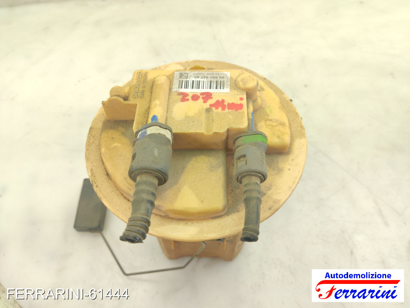 Cestello Pompa Galleggiante Serbatoio PEUGEOT 207 WA, WC 1.6 HDI 2006-2013 9