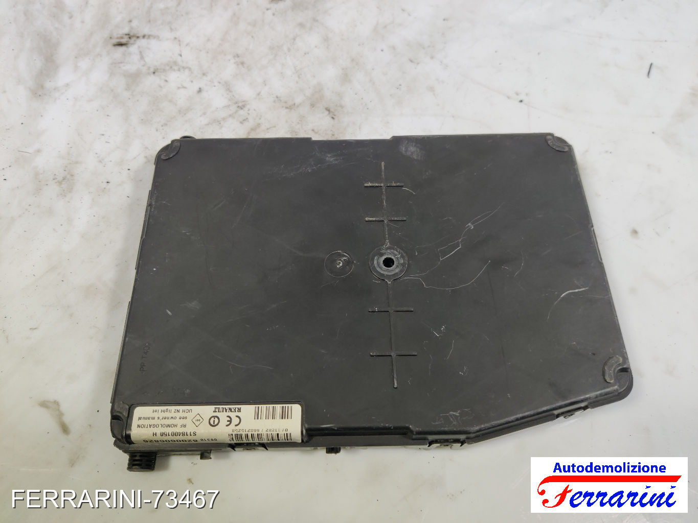 Body Computer RENAULT GRAND SCENIC 2 JM0/1 1.9 DCI 2004-2006 8200606826