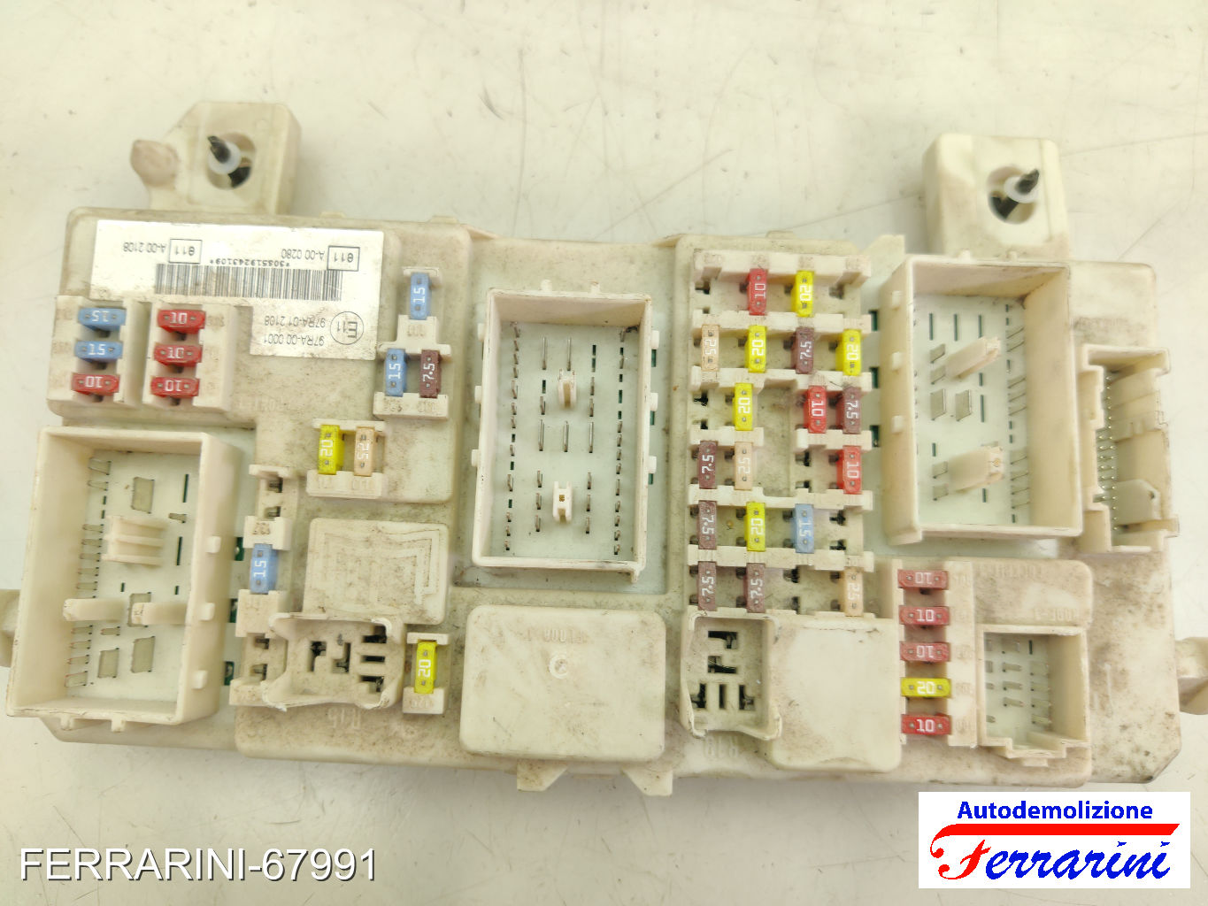 Body Computer FORD C-MAX DM2 1.6 TDCI 2007-2010 7M5T14A073CC, 97RA000001 15