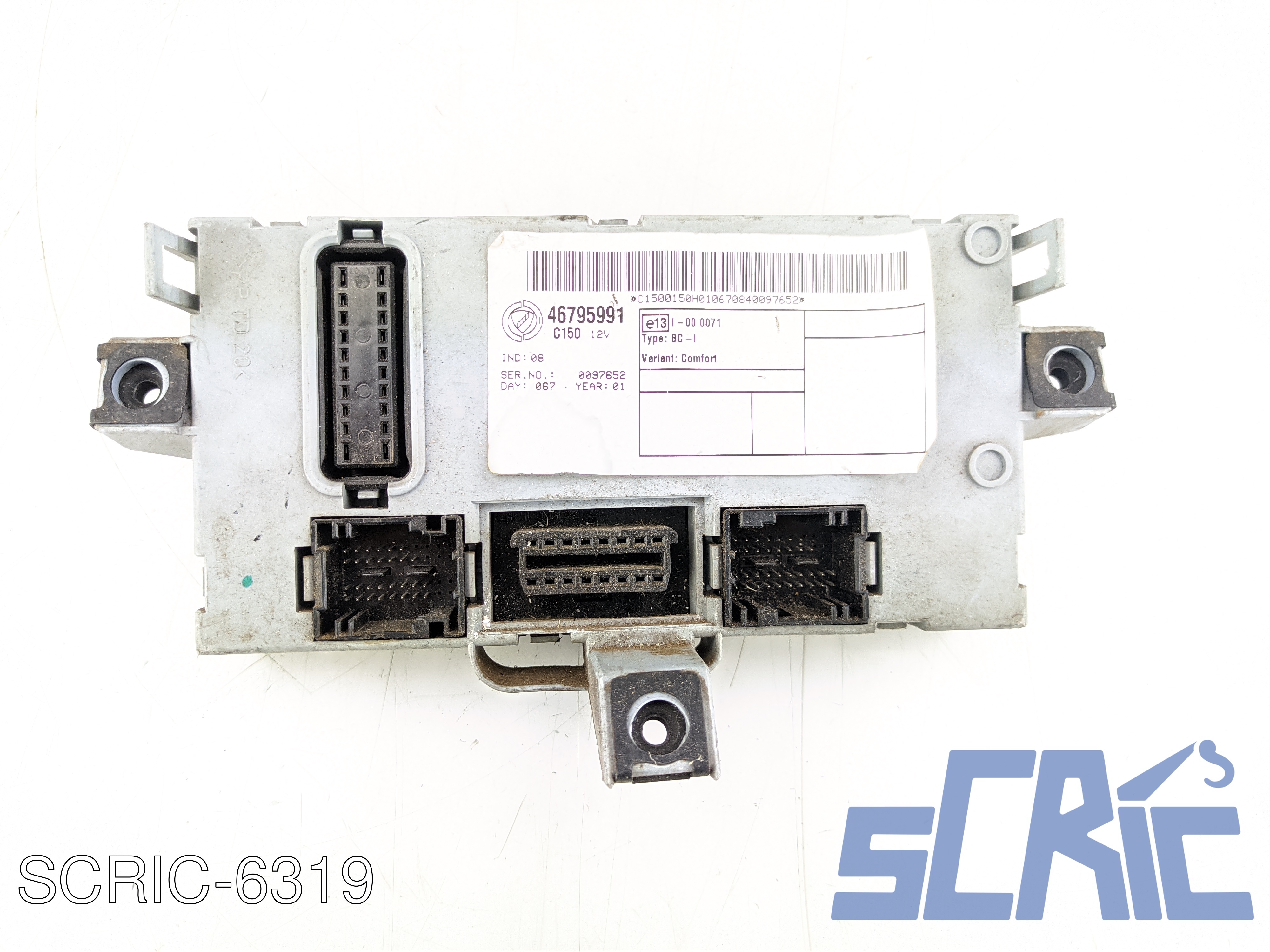 Body Computer FIAT PUNTO 188 1.2 60 1999-2010 46795991