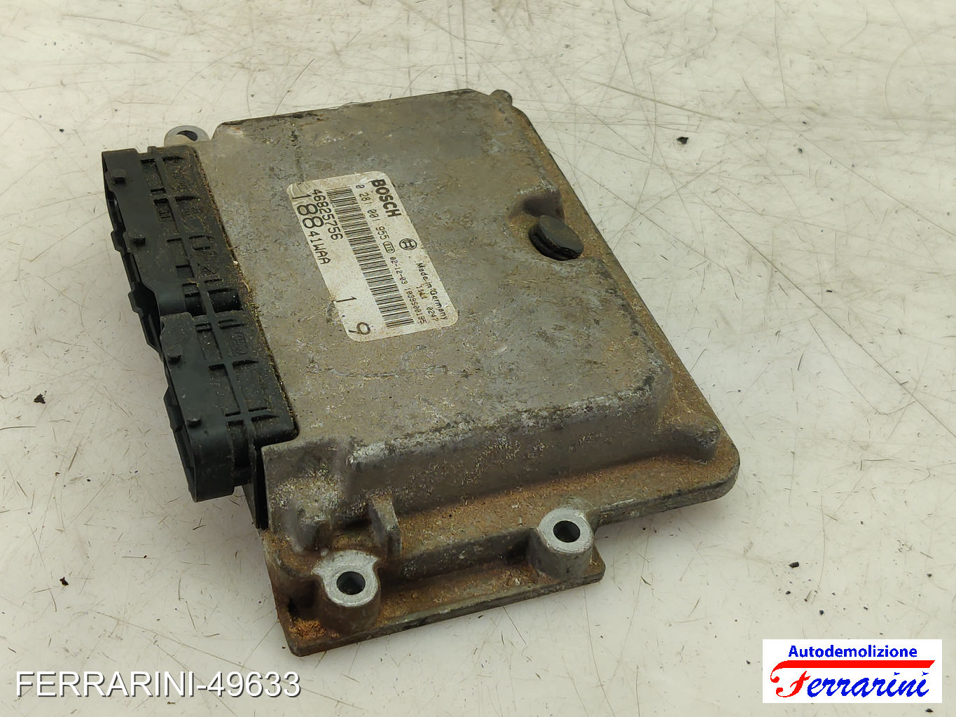Centralina Motore FIAT PUNTO 188 1.9 JTD 2001-2012 0281001955, 1039500195