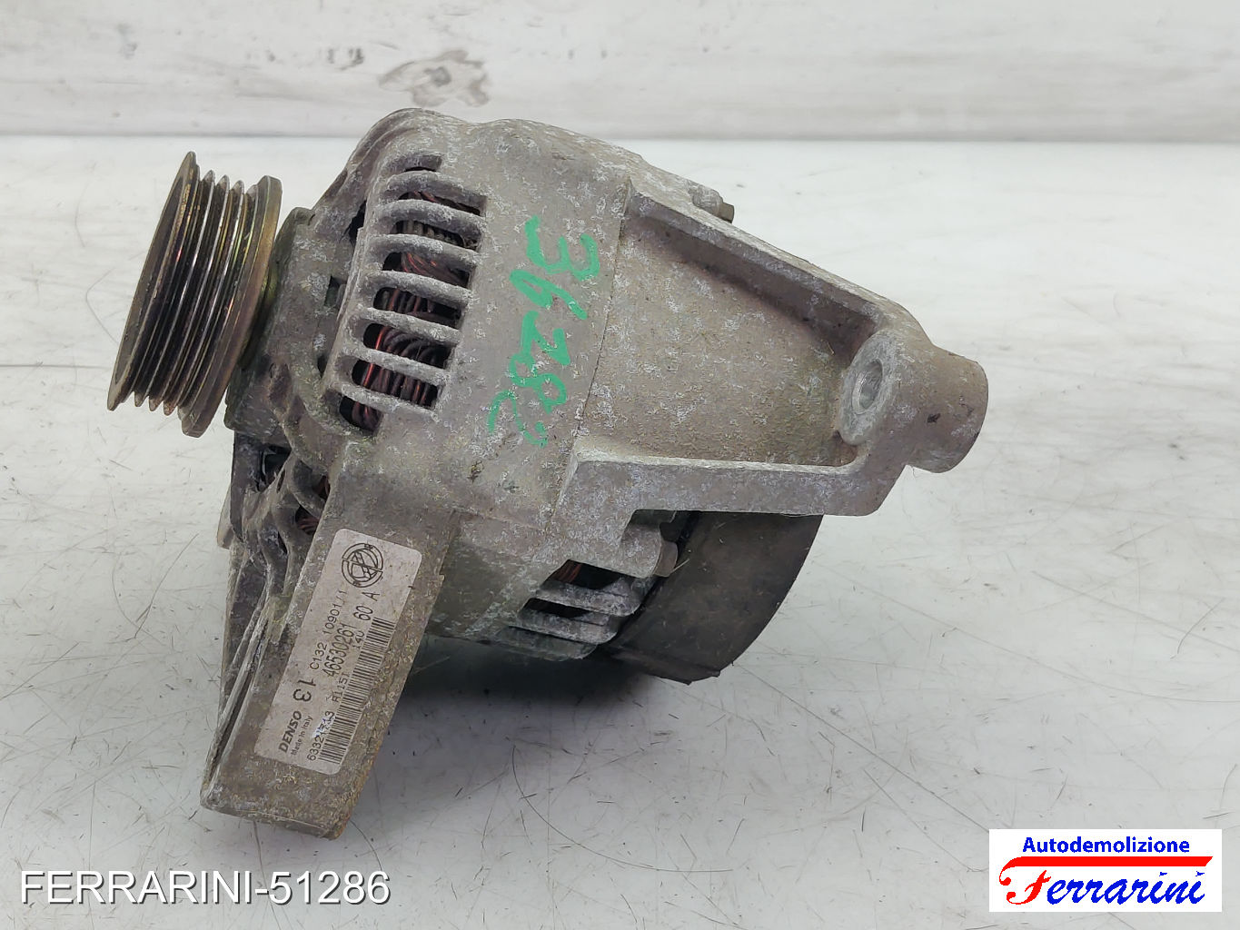 Alternatore FIAT PUNTO 188 1.2 16V 80 1999-2006 46530261, 633213, 46420961 6