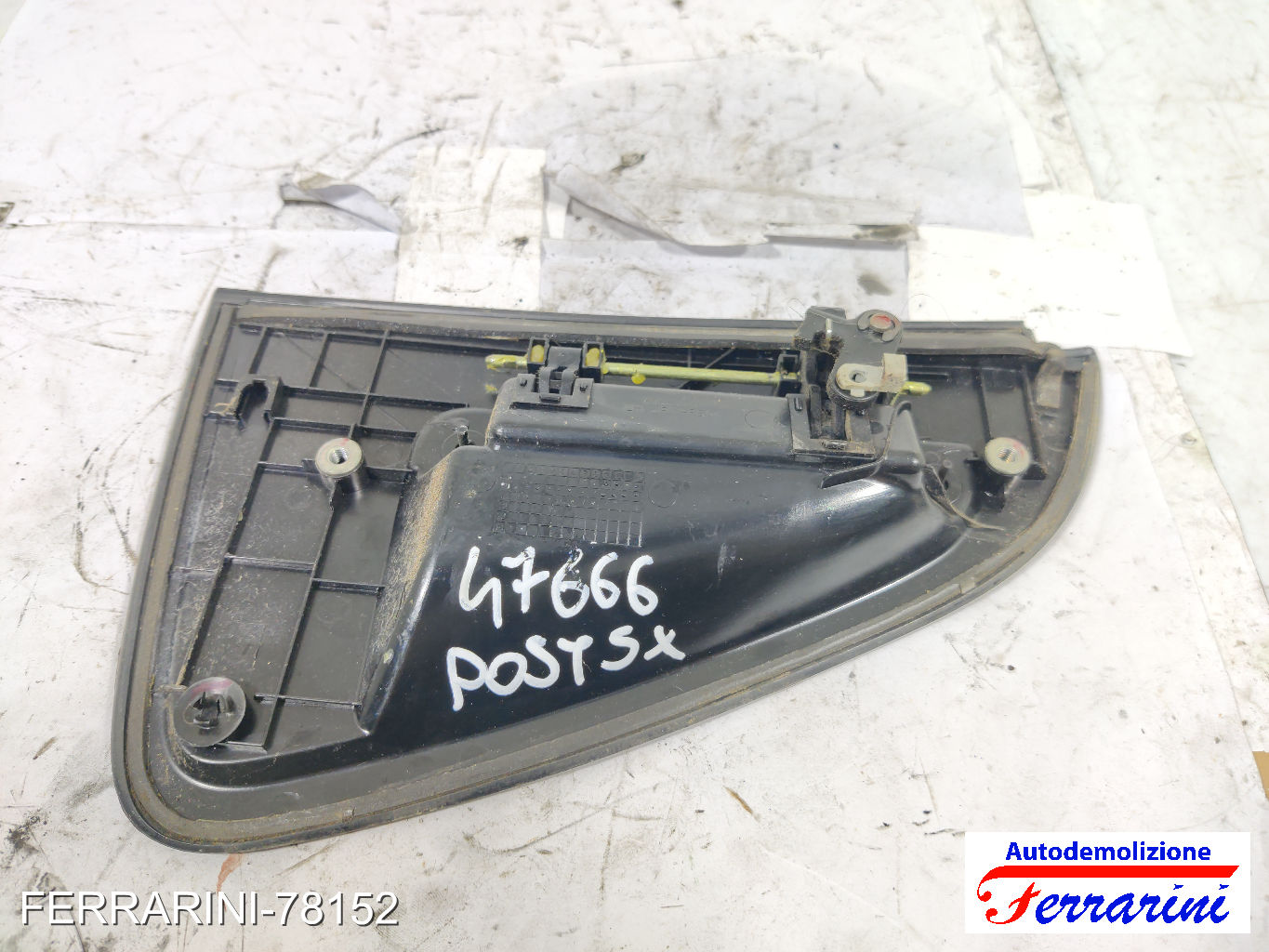 Maniglia Porta Esterna CHEVROLET SPARK M300 2010-2015 sinistra, sx, posteriore