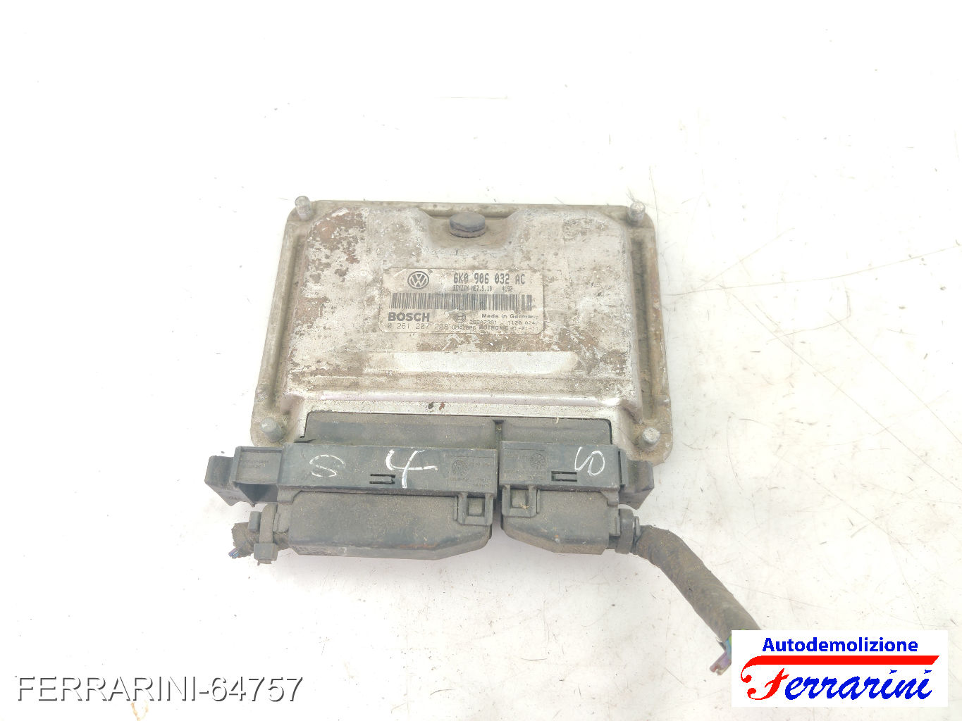 Centralina Motore VW POLO 6N2 1.0 1999-2001 6K0906032AC, RENZINME7518, 2858739