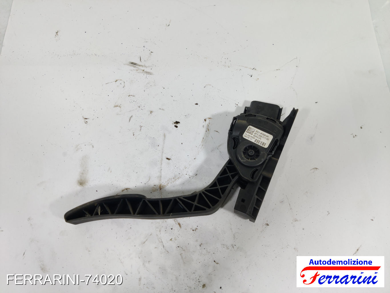 Pedale Acceleratore FORD FIESTA 6 CB1, CCN 1.25 2008-2017 8V219F836AA, 8V219F836