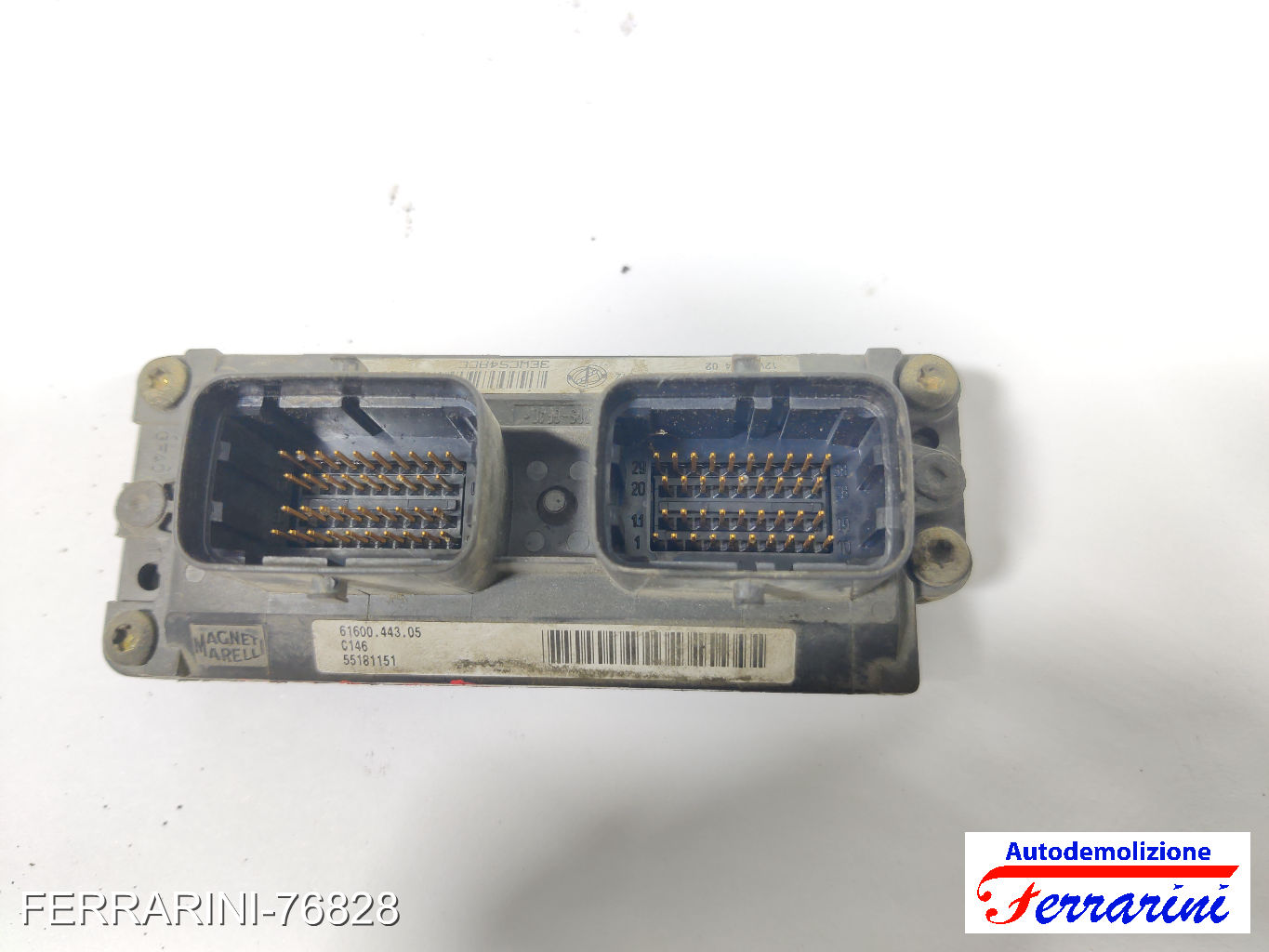 Centralina Motore LANCIA Y 840 1.2 1996-2003 55181151, IAW59FM5, 18080YZ