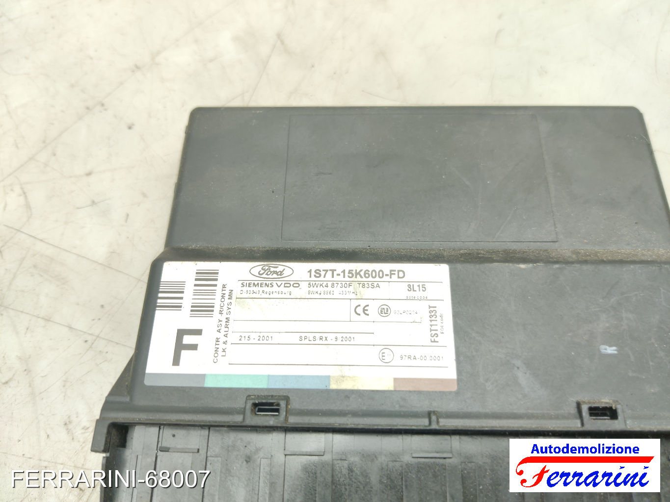 Kit Accensione FORD FOCUS SW DNW 1.8 TDCI 2002-2004 1S4A9F954CE 25