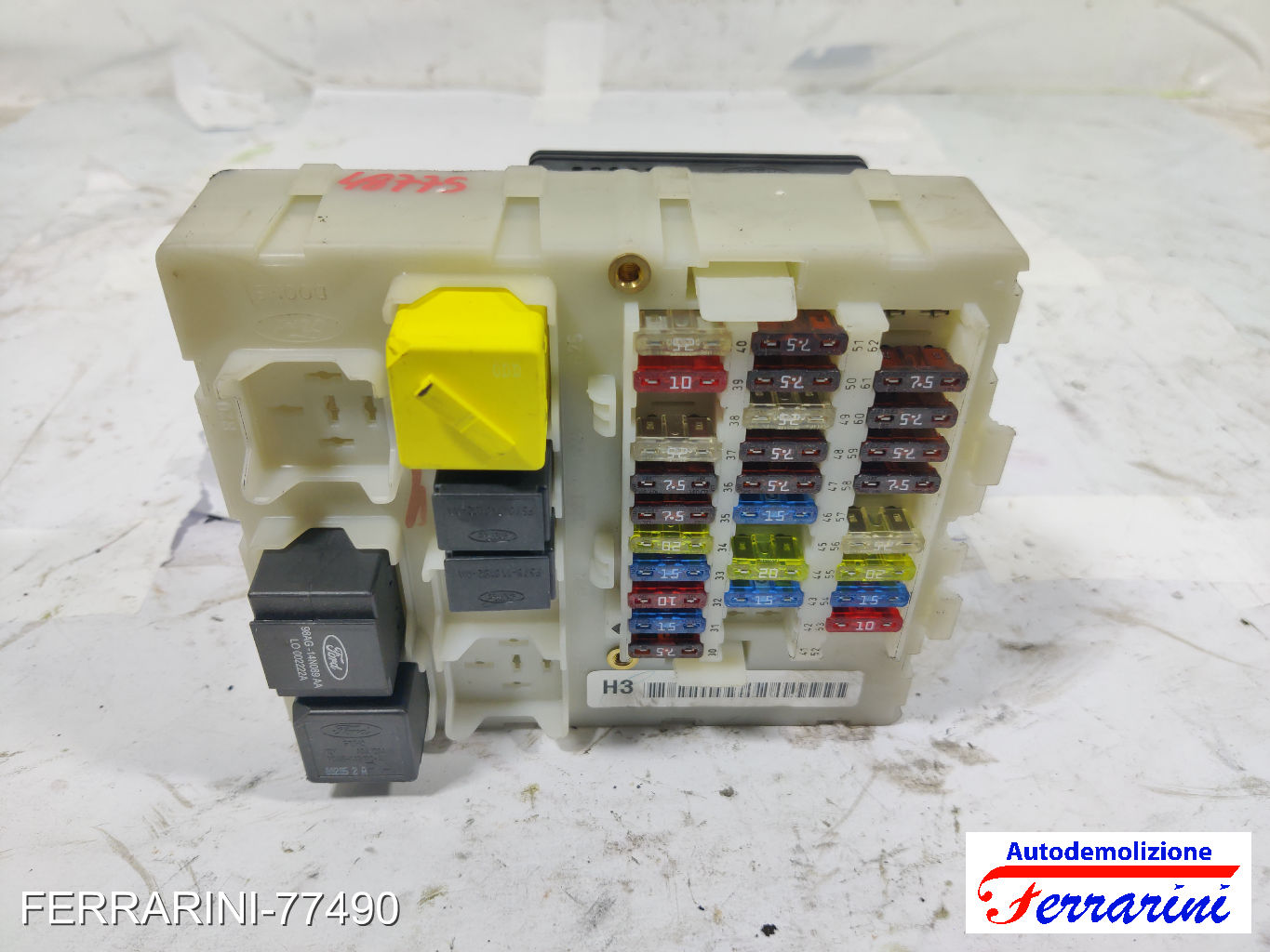 Fusibiliera Scatola Fusibili Body Computer FORD FOCUS SW DNW 1.8 TURBO DI/TDDI 7