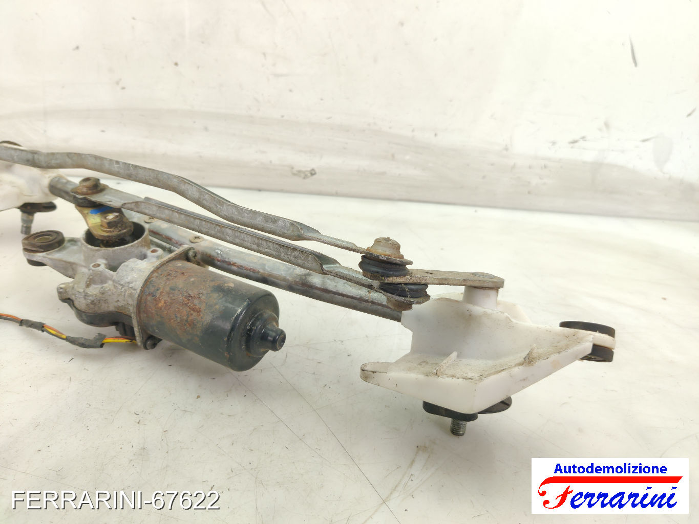 Spazzacqua Motorino Tergicristallo NISSAN MICRA 3 K12 2003-2010 anteriore