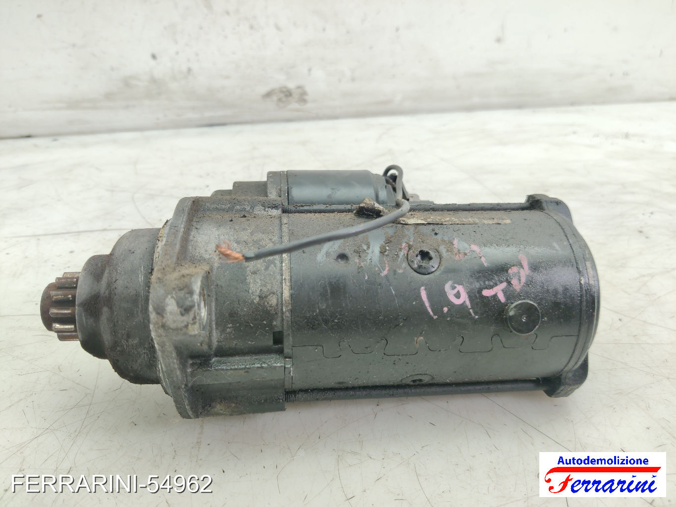 Motorino Avviamento VW GOLF 4 1J1 1.9 TDI 2000-2005 02A911024DX, 02M911023F