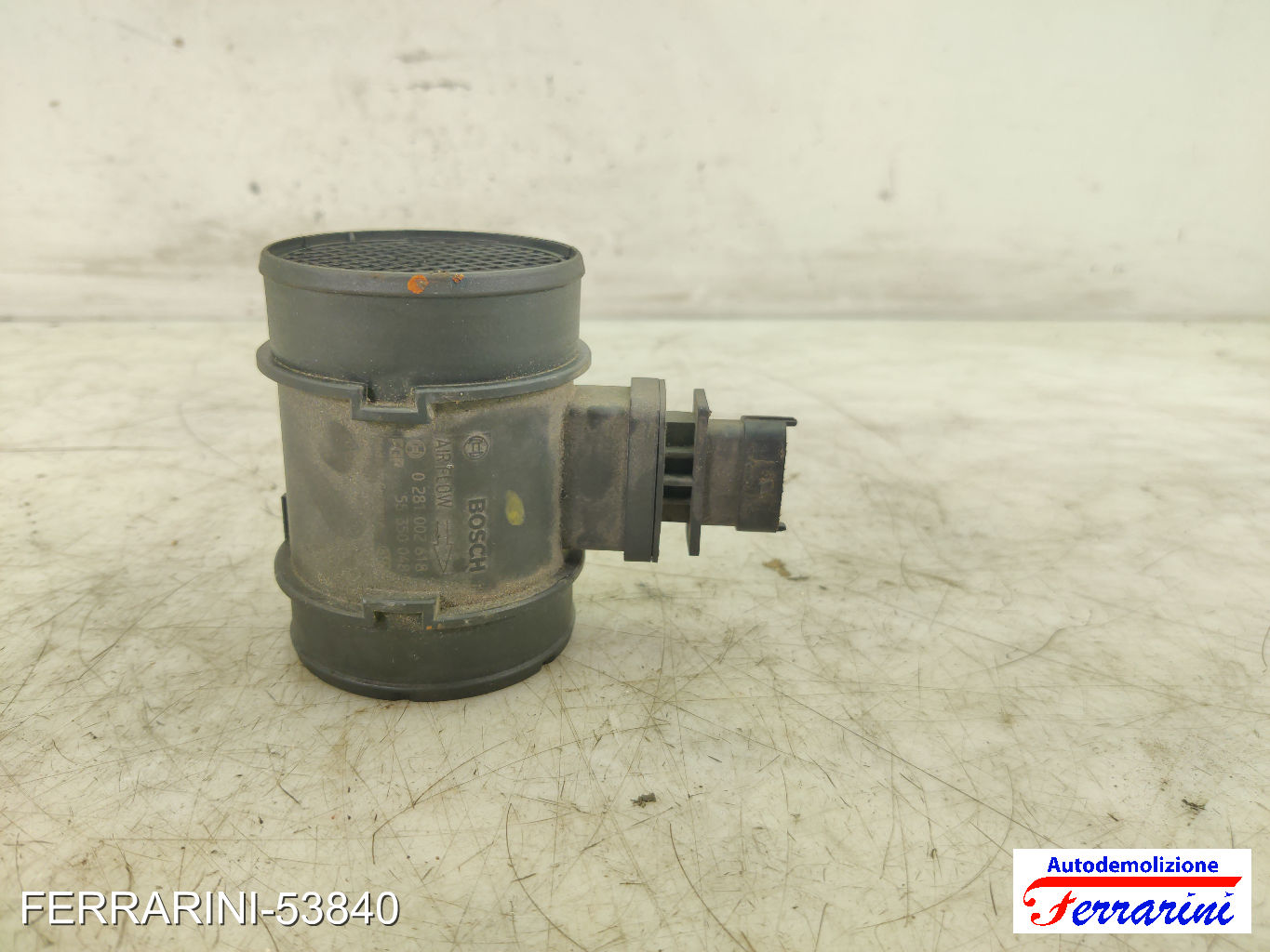 Debimetro FIAT CROMA 194 1.9 D MULTIJET 2005-2011 55350048, 55183651, 71743972 6
