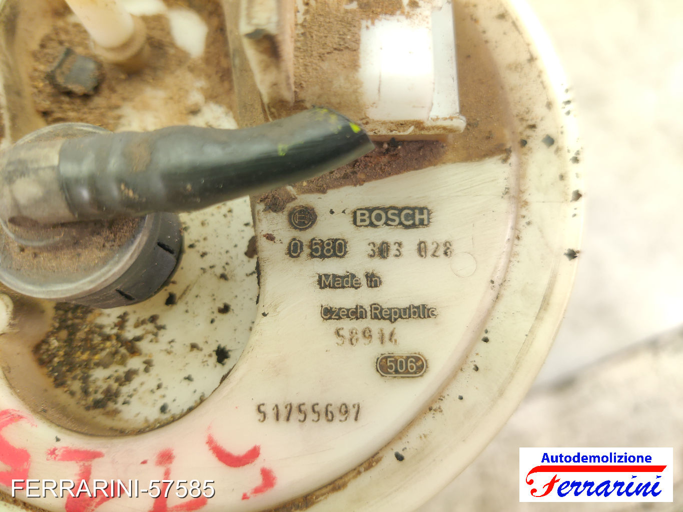 Cestello Pompa Galleggiante Serbatoio FIAT DOBLO 119, 223 1.9 JTD 2003-2010