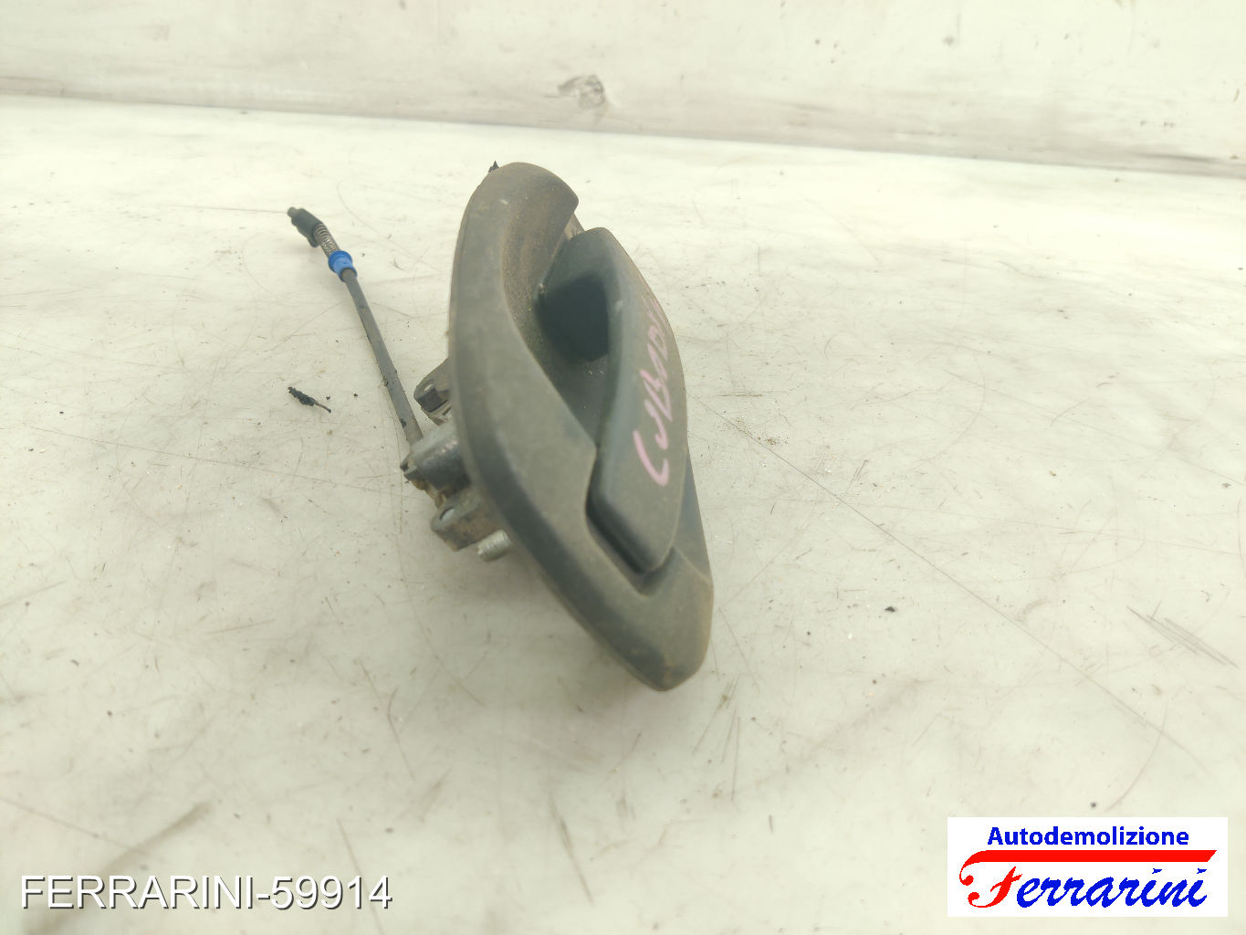 Maniglia Porta Esterna FIAT QUBO 225 2009-2023 destra, dx, frontale, anteriore 8