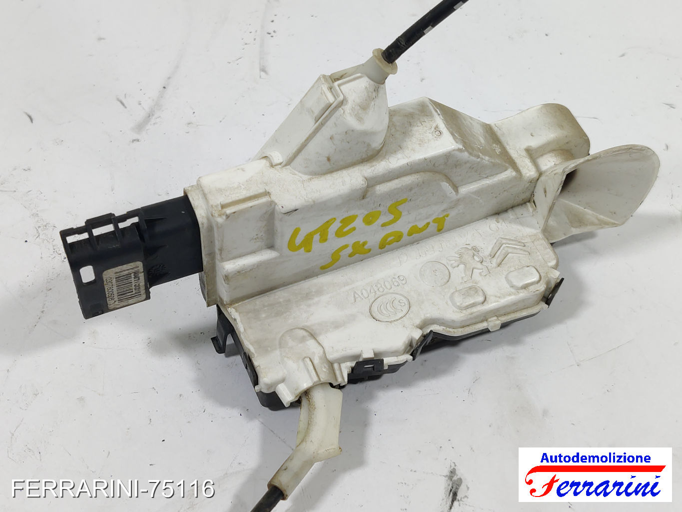 Serratura Porta CITROEN C3 2 SC 2009-2013 sinistro, sx, frontale, anteriore 6