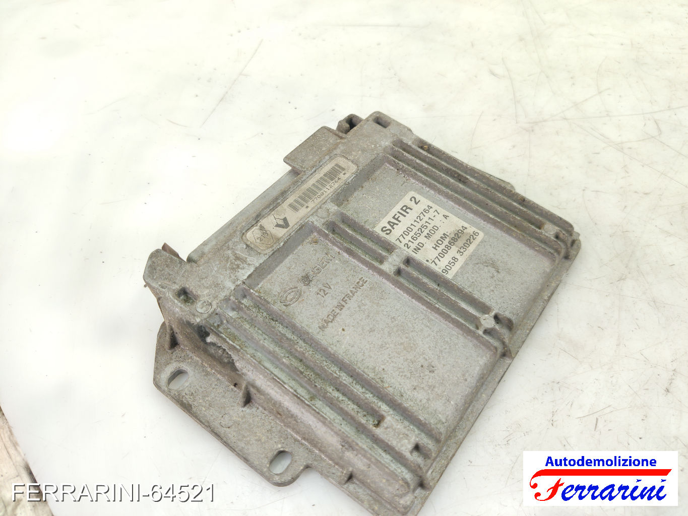 Centralina Motore RENAULT CLIO 2 BB, CB 1.6 1998-2005 7700112764, 7700868294