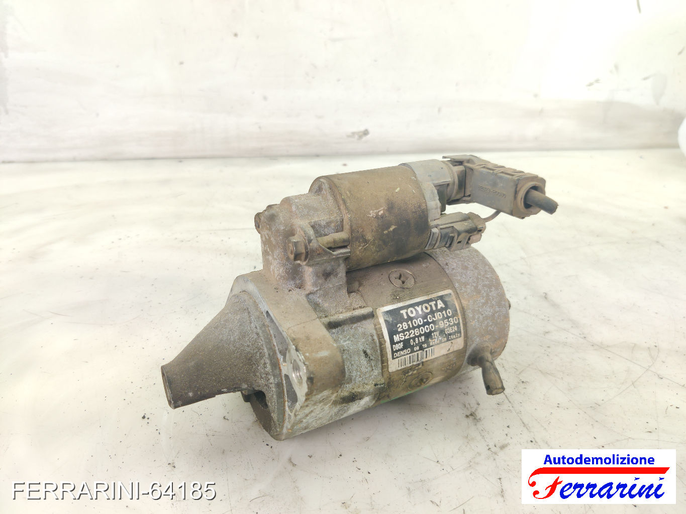 Motorino Avviamento TOYOTA COROLLA E12 1.4 VVT-I 2001-2007 281000D180 7