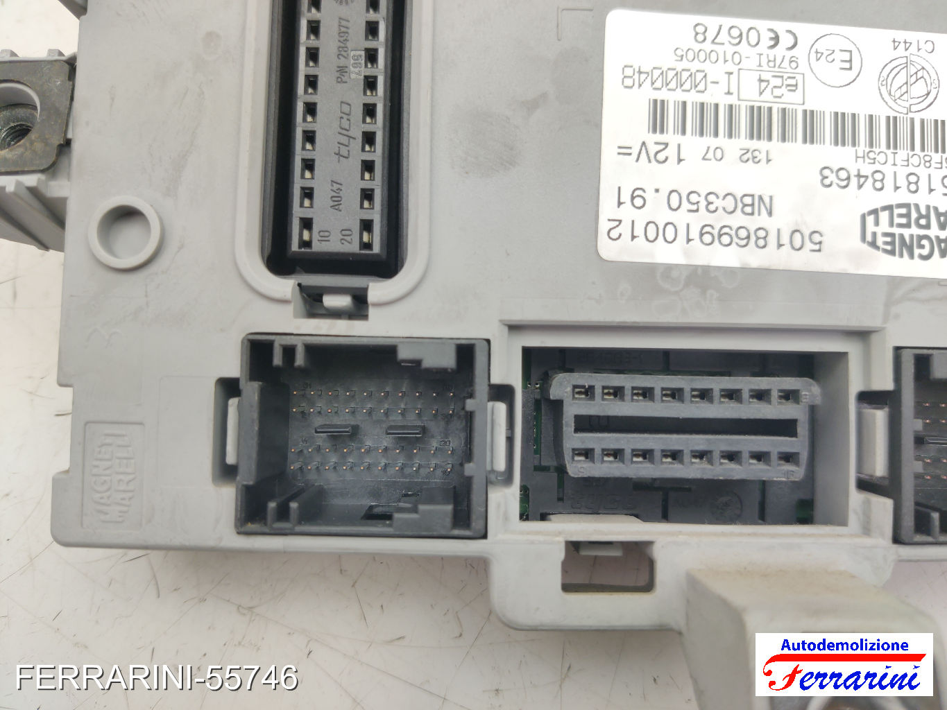 Body Computer LANCIA MUSA 350 1.3 D MULTIJET 2006-2012 501869910012, 5181863 9