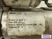 Motorino Avviamento FIAT PUNTO 188 1.3 JTD 16V 2003-2012 438168, CED5215
