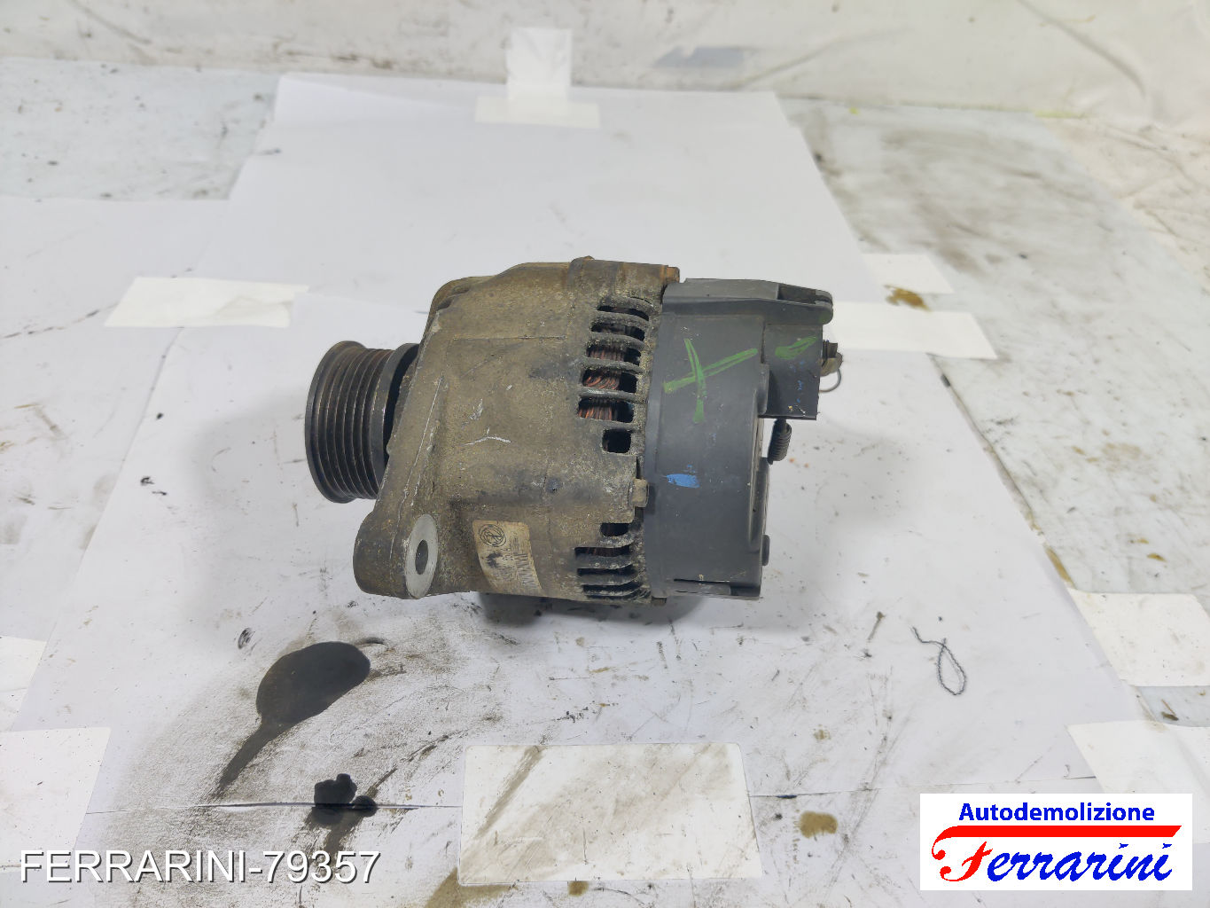 Alternatore FIAT PUNTO 188 1.9 DS 60 1999-2012 46430527, 46774420, 63321611