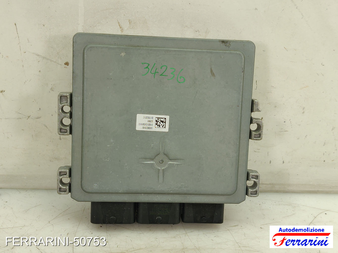 Centralina Motore CITROEN DS4 NX 1.6 HDI 110 2011-2015 9678628780, HW9666681180 10