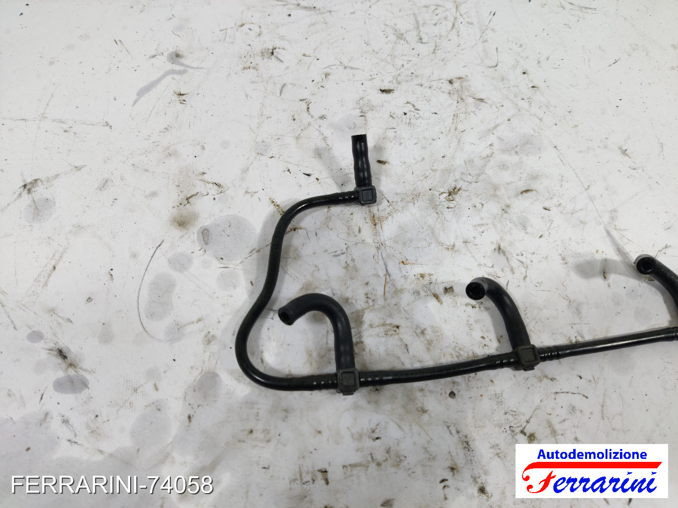 tubo recupero gasolio iniettori K9K F7 RENAULT SCENIC 2 JM0/1 1.5 DCI 2003-2005