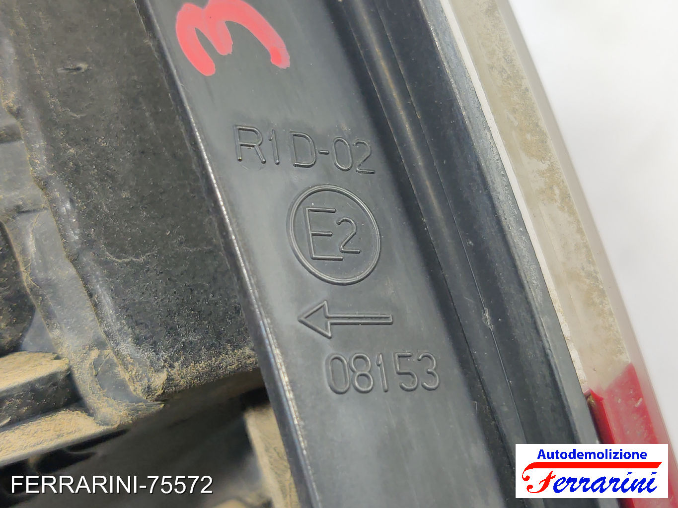 Fanalino Stop Posteriore RENAULT SCENIC 3 JZ0/1 2009-2023 sinistro, sx