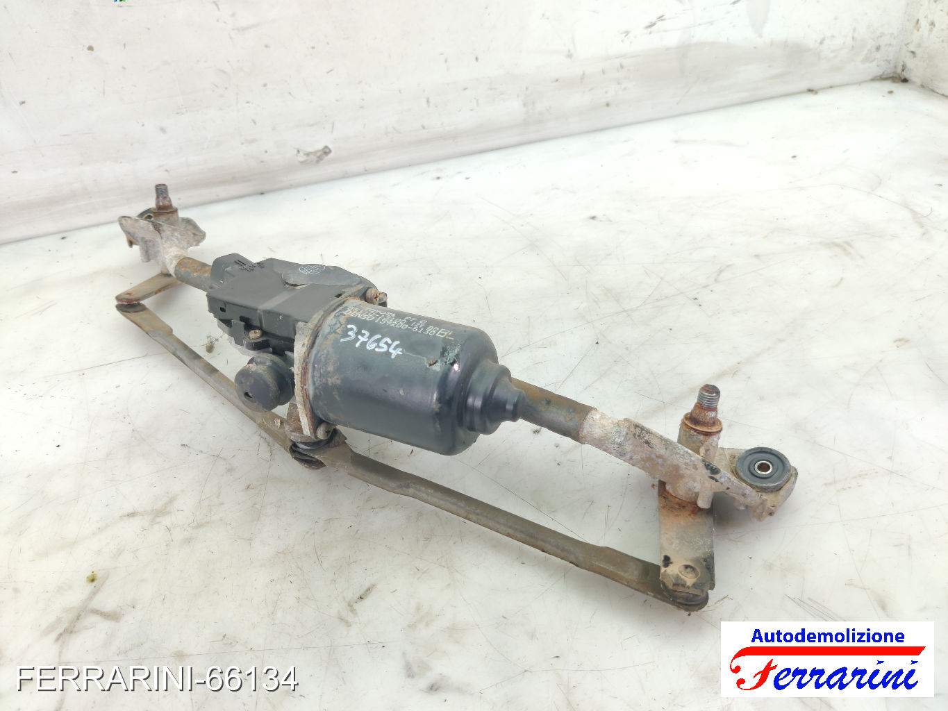 Spazzacqua Motorino Tergicristallo TOYOTA COROLLA VERSO E12 2001-2004 anteriore 6
