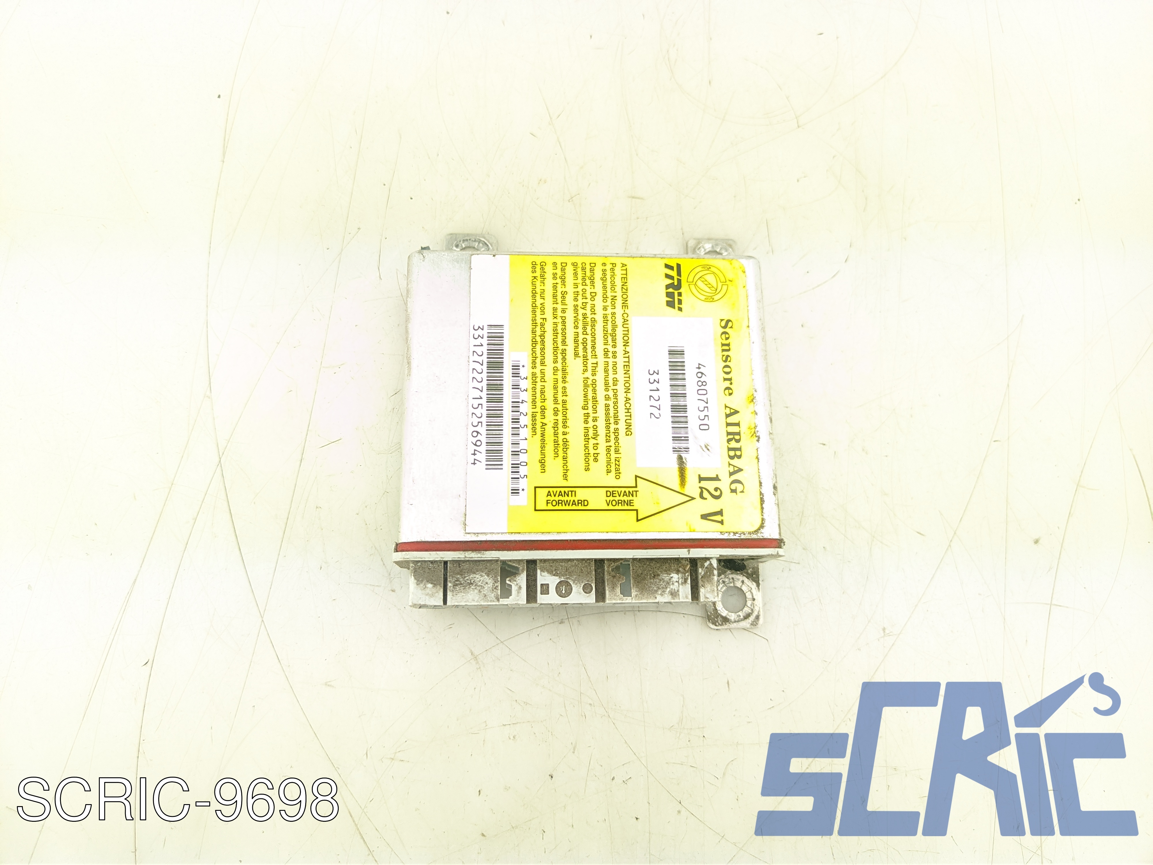 Centralina Airbag FIAT PANDA 169 2003-2012 46807550, 331272, 334251005