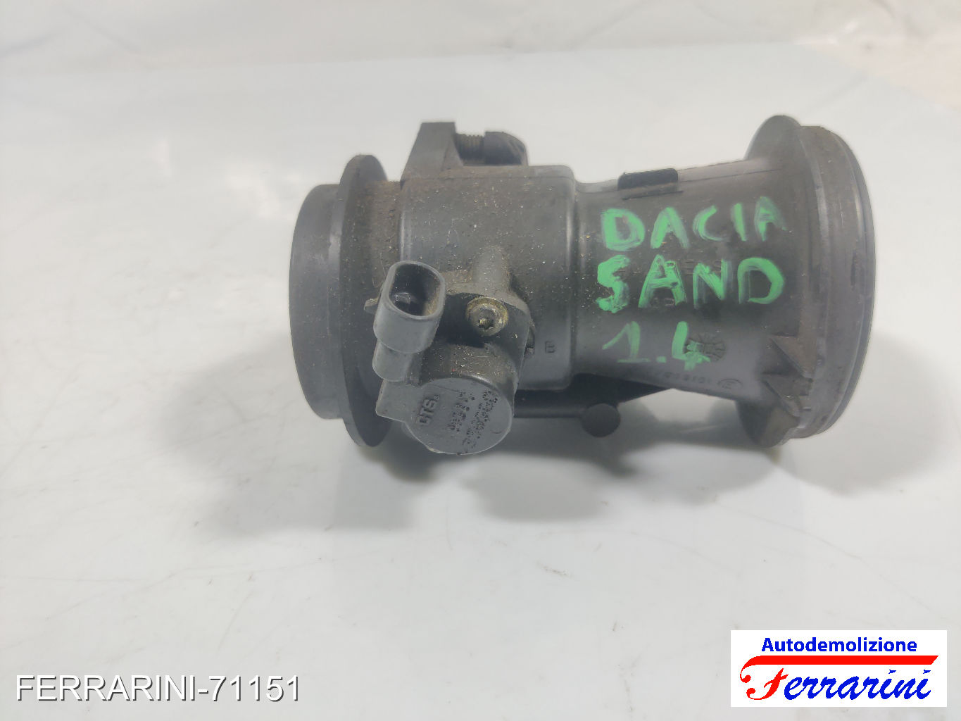 Corpo Farfallato DACIA SANDERO 1.4 MPI LPG 2009-2012 7700273699, 700273699