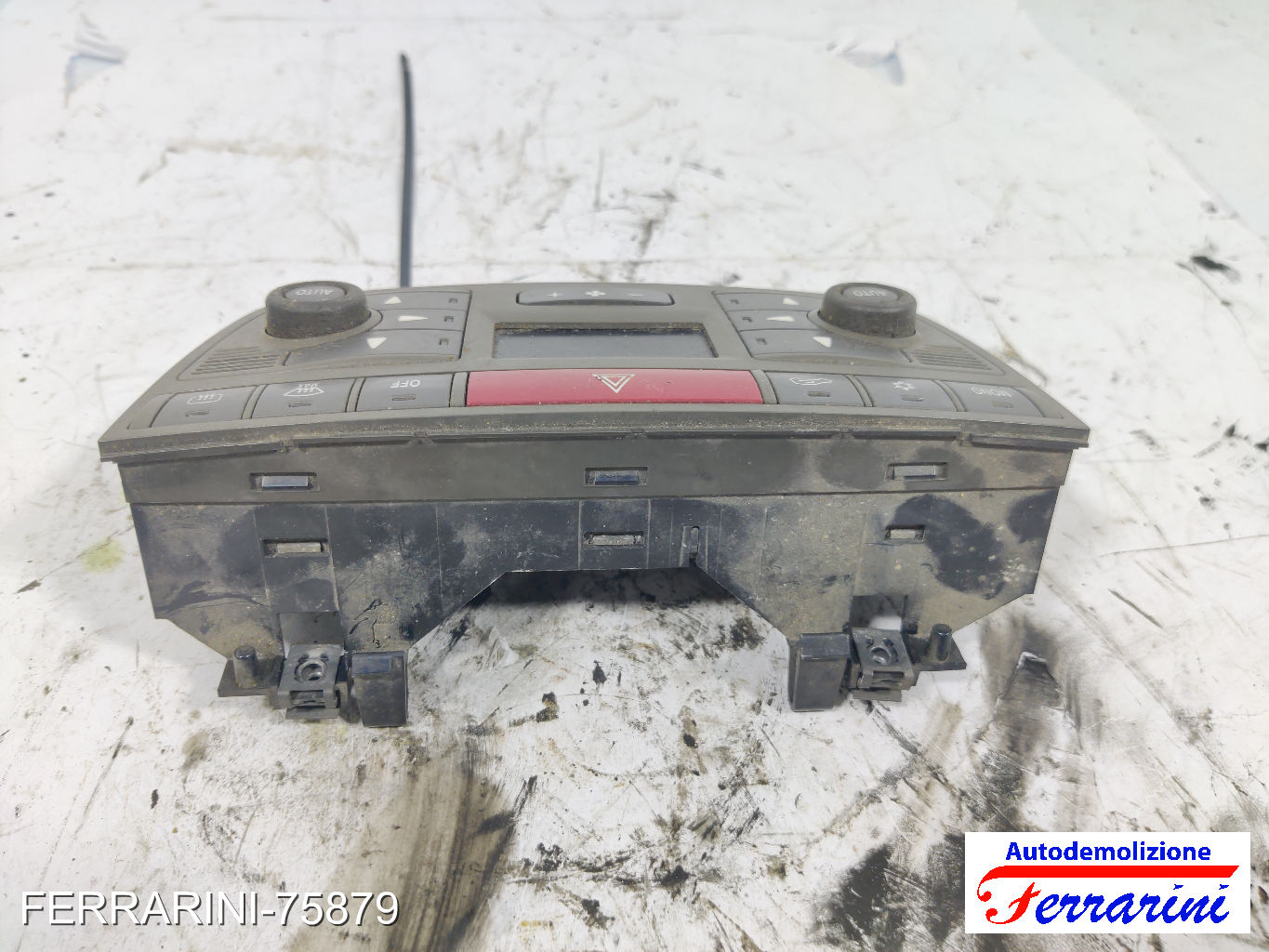 bizona automatico Tastiera Clima FIAT IDEA 350 2004-2012 anteriore, frontale 7