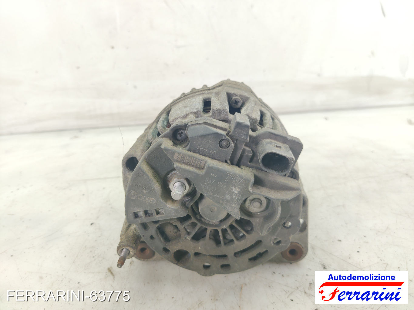 Alternatore VW GOLF 4 1J1 1.6 16V 2000-2005 037903025M, 037903025T, 037903025F 6