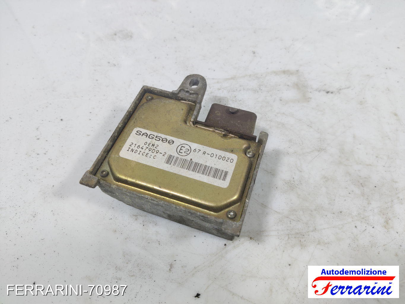Centralina Gpl FIAT STILO 192 1.6 16V 2001-2006 SAG500, 216479092, AUTOGASSYSTEM