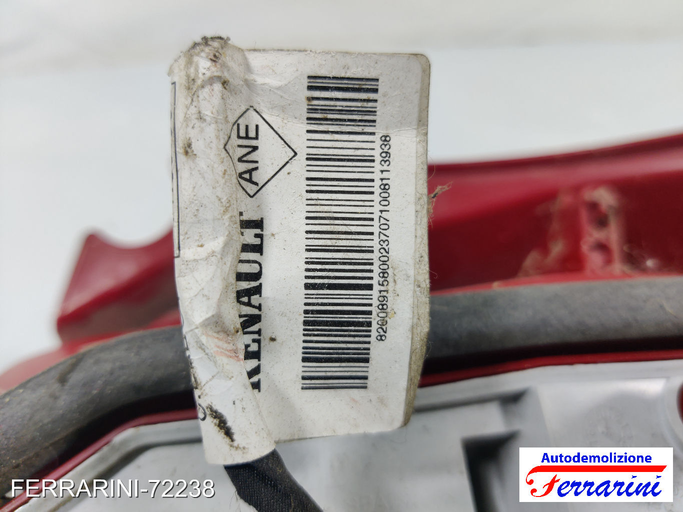Fanalino Stop Posteriore RENAULT MODUS F/JP0 2007-2023 destro, dx, posteriore 8