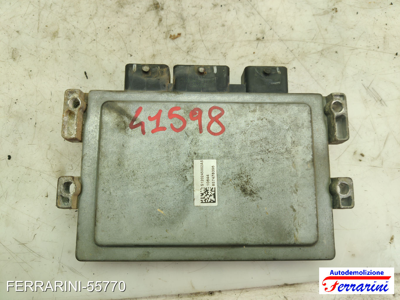 Centralina Motore RENAULT MODUS F/JP0 1.2 2004-2023 8200414422, 8200401568 12