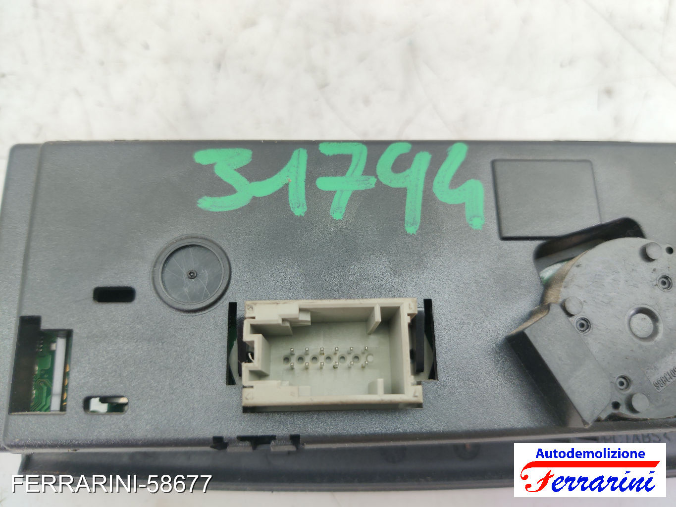 automatico bizona Tastiera Clima BMW SERIE 1 E87 2004-2011 anteriore, frontale