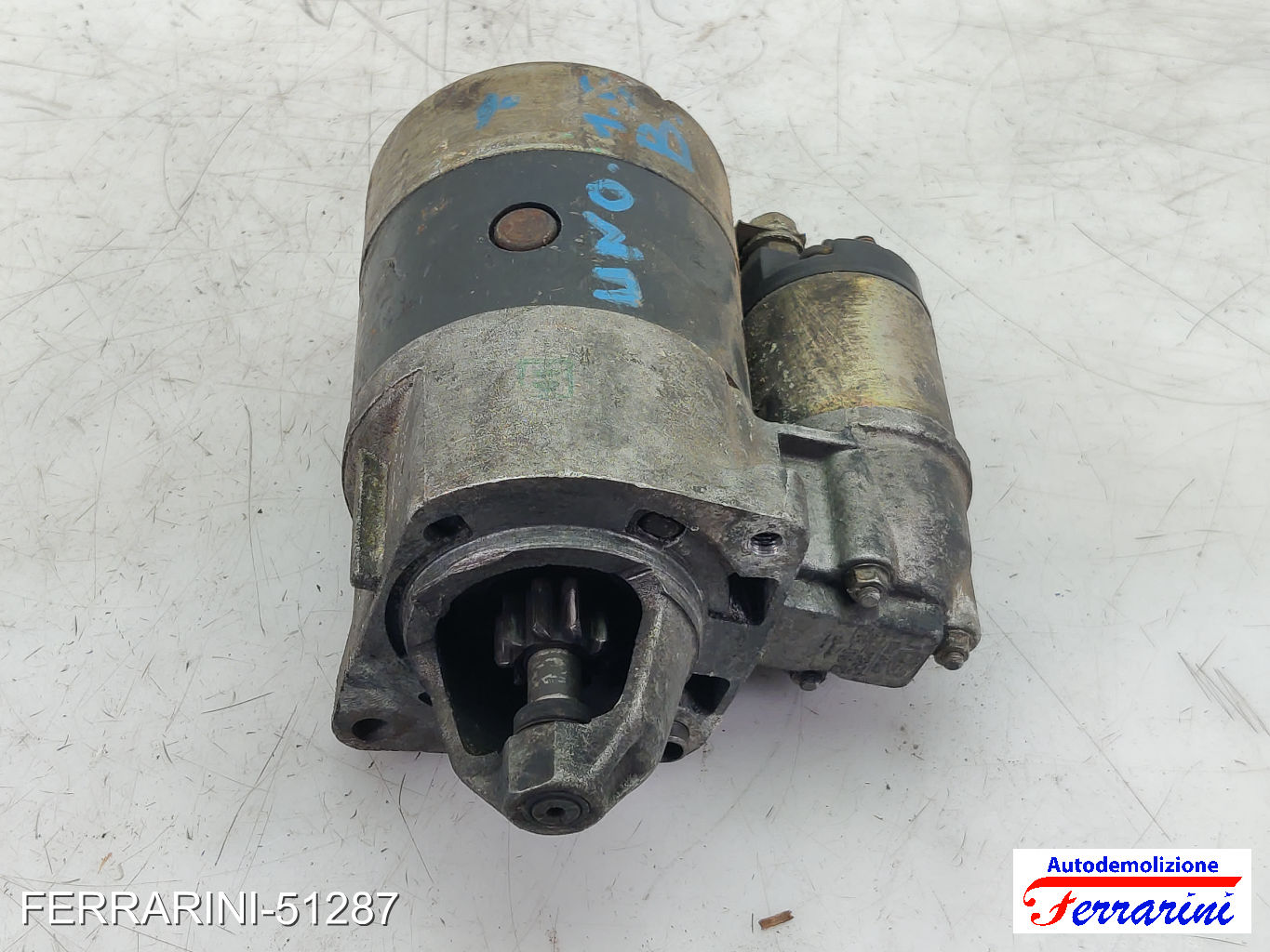 Motorino Avviamento FIAT UNO 146 45 1.0 1986-1993 63223031, 51975680, 55195030