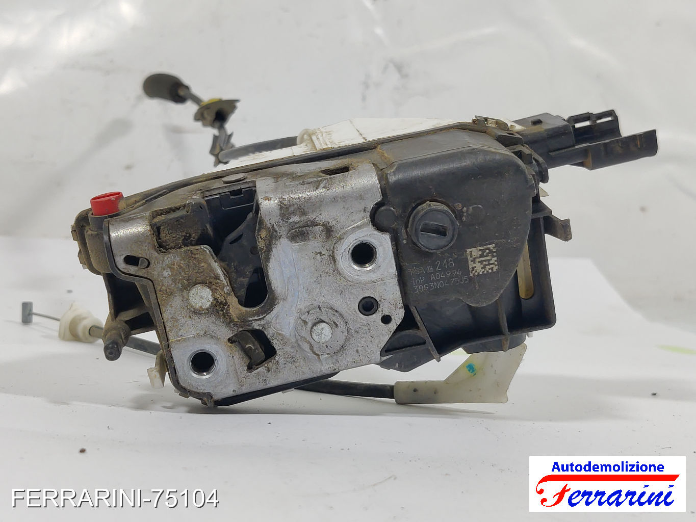 Serratura Porta CITROEN C3 2 SC 2009-2013 sinistro, sx, posteriore, post 9138W3
