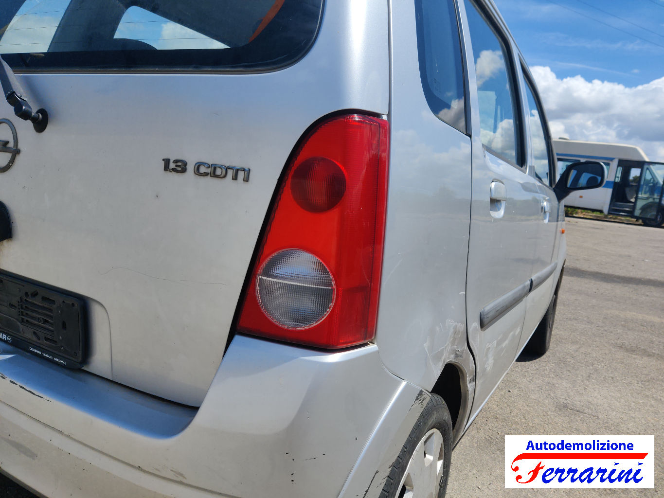 Opel Agila A H00 1.3 CDTI 70CV 2003-2007