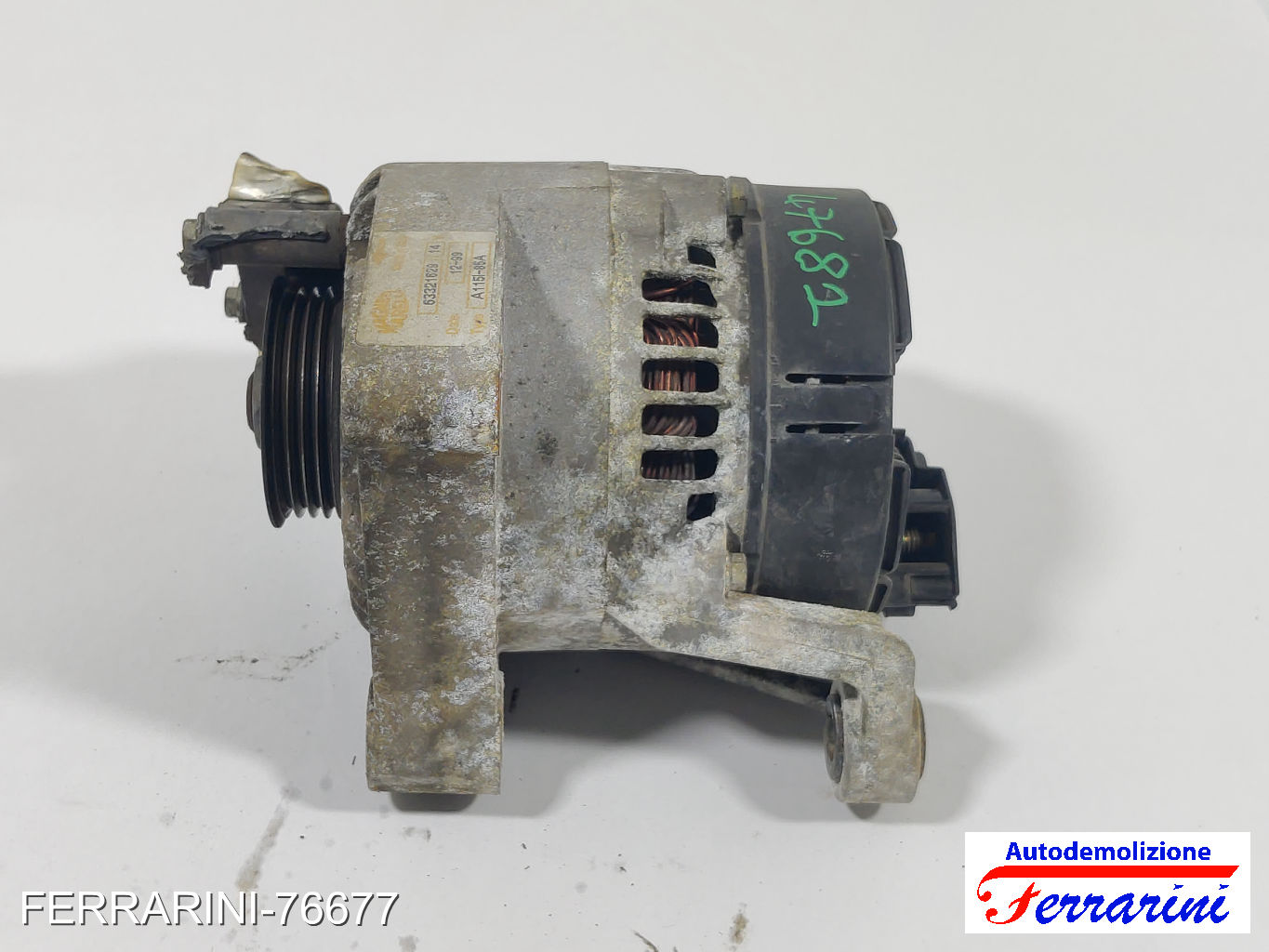 Alternatore FIAT PUNTO 176 1.2 16V 1997-1999 46437413, 83613550, A115185A