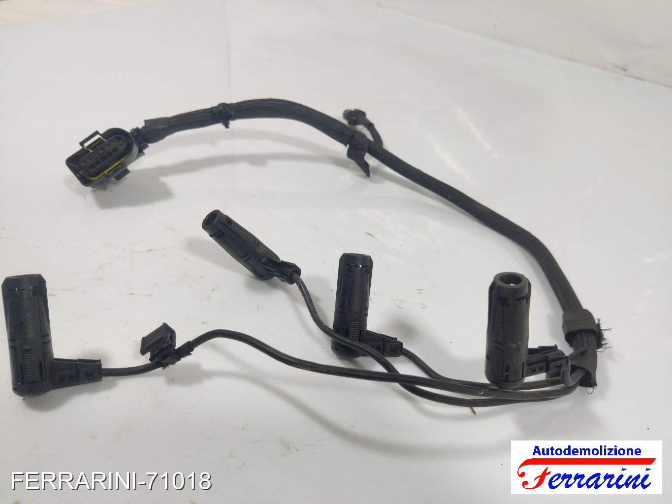 N47D20C Cablaggio Candelette BMW 3 COUPÉ E92 320D XDRIVE 2008-2010 12517802158 6