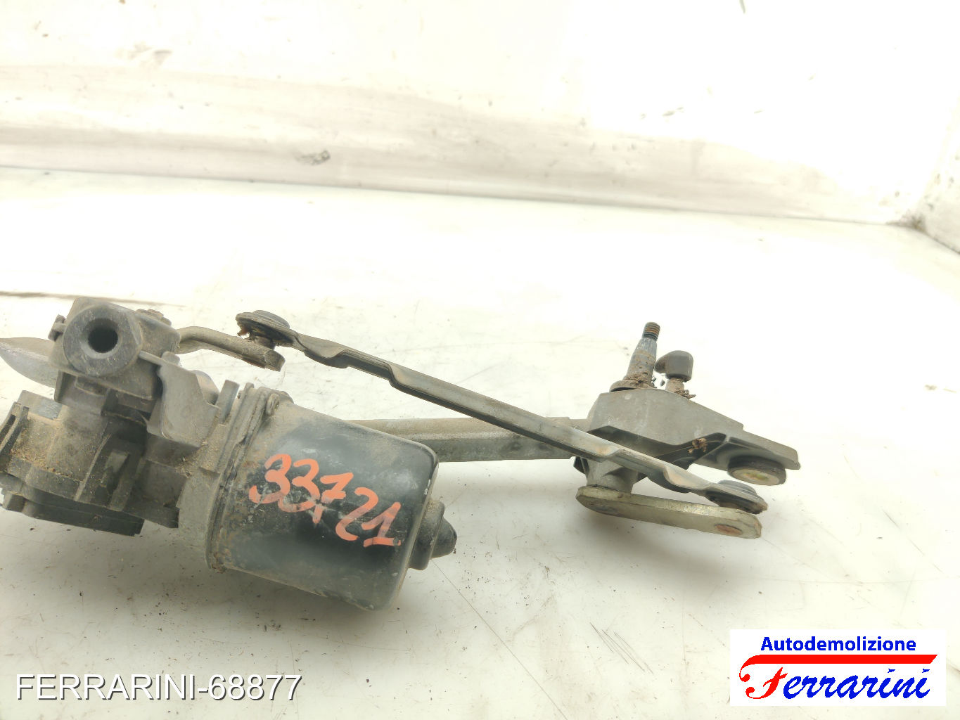 Spazzacqua Motorino Tergicristallo PEUGEOT 107 PM, PN 2005-2014 anteriore 8