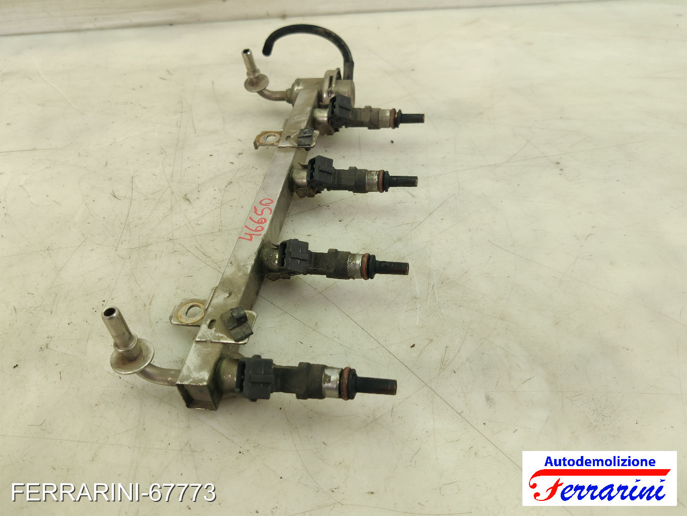 Flauto Iniettori ALFA ROMEO MITO 955 1.4 BI-FUEL 2009-2016 55209849, 55209504 6