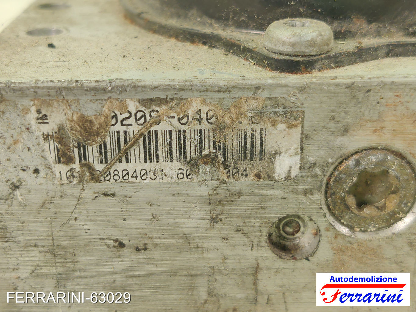 Centralina Pompa Abs PEUGEOT 206 2A/C 1.4 HDI ECO 70 2001-2009 9632539480