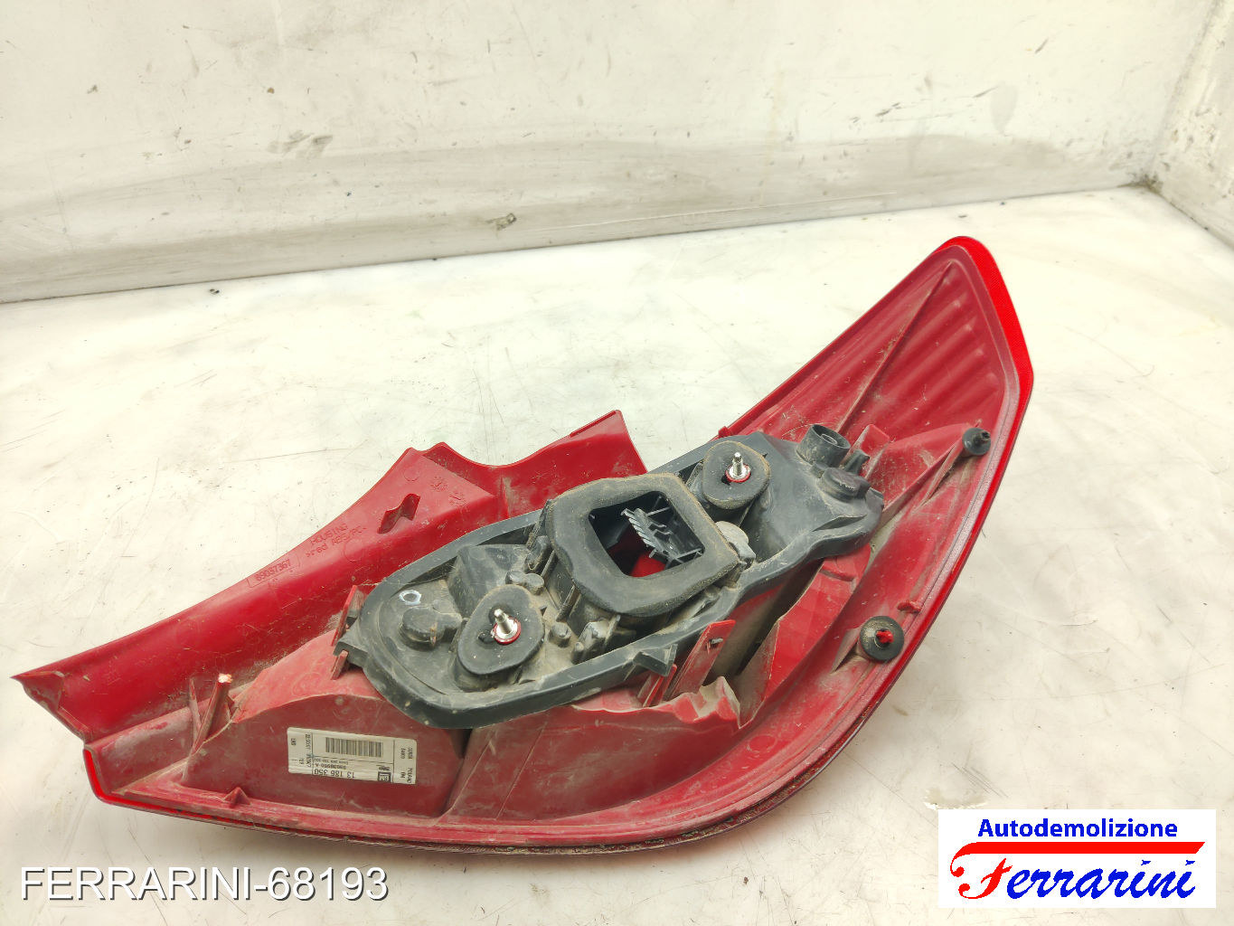 Fanalino Stop Posteriore OPEL CORSA D S07 2006-2014 sinistro, sx 93190950 12