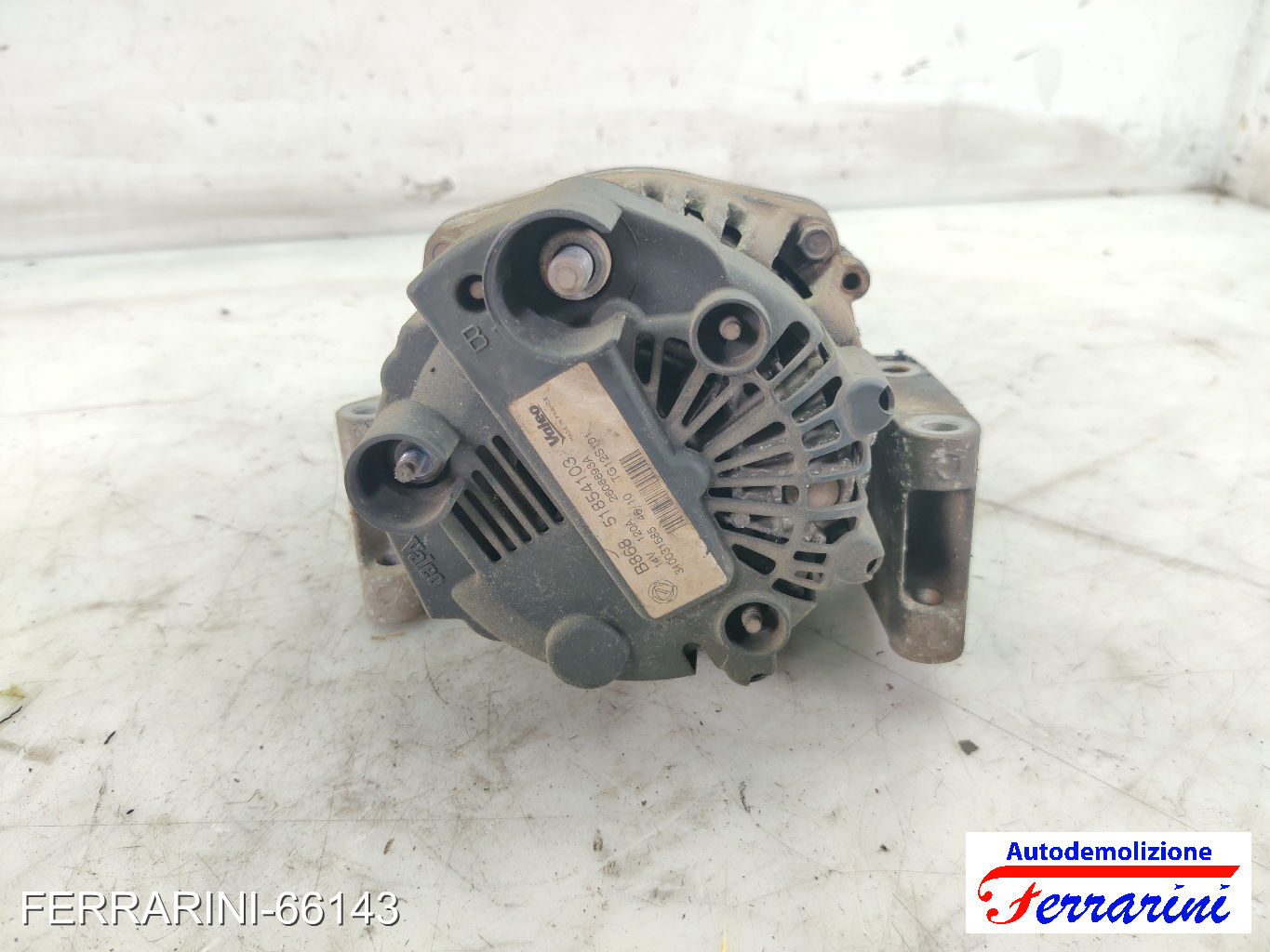 Alternatore FIAT PUNTO EVO 199 1.3 D MULTIJET 2009-2012 51854103, 52003620 8