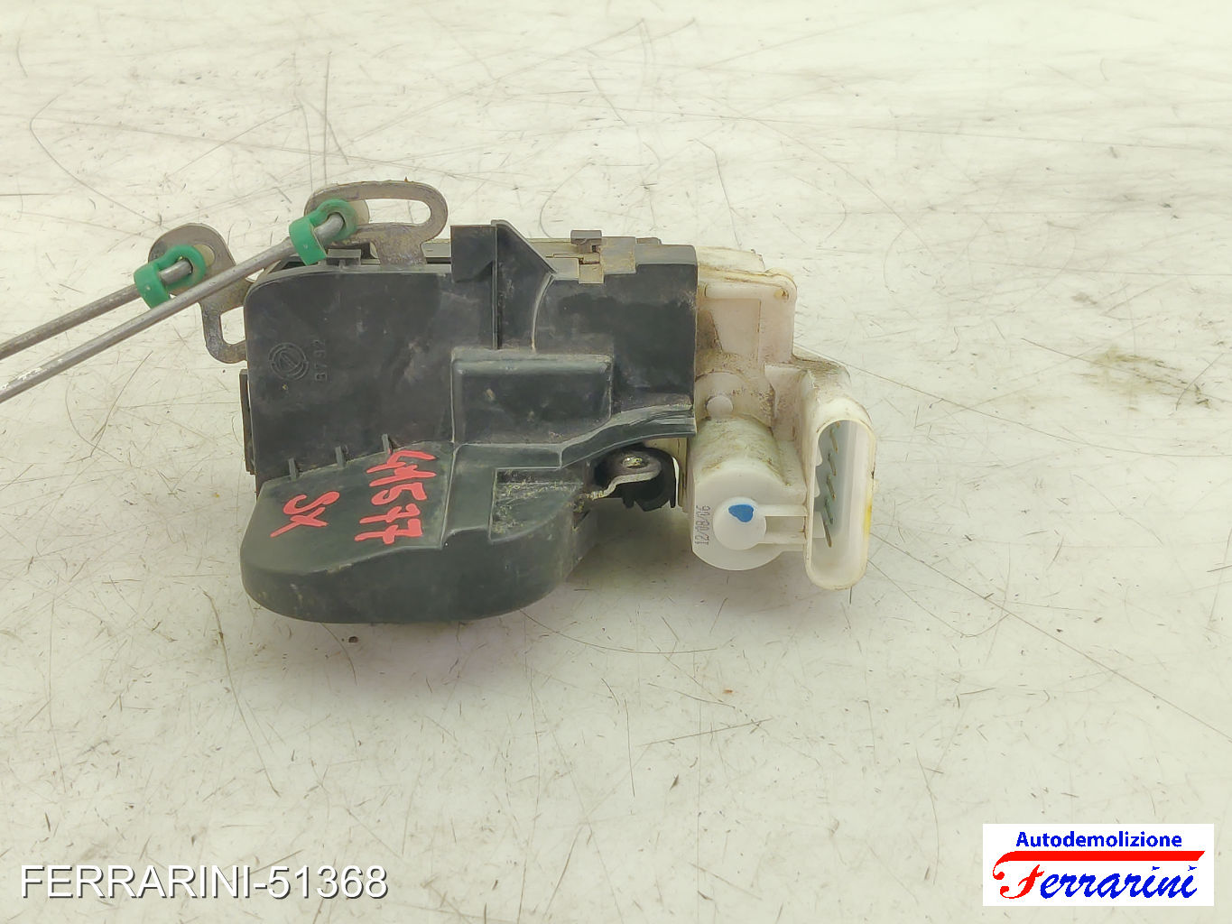 Serratura Porta FIAT PUNTO 188 1999-2010 sinistro, sx, frontale, anteriore 6