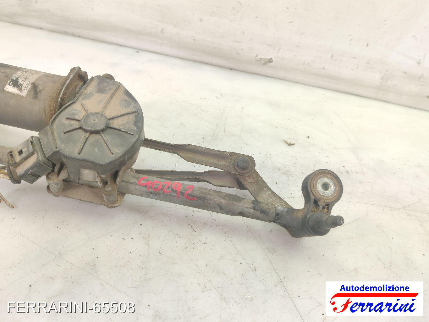 Spazzacqua Motorino Tergicristallo OPEL CORSA D S07 2006-2014 anteriore 6