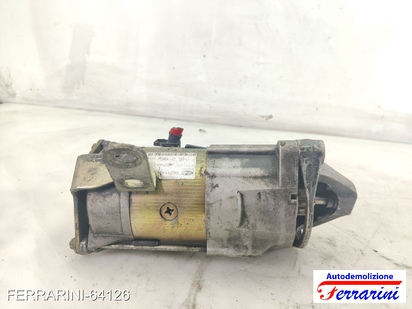 Motorino Avviamento FIAT DUCATO 230 2.5 D 1994-2002 1331329080, 71789529